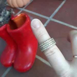 Michael Kors Stackable Rings Size 7